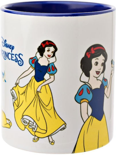 Disney Snow White Κούπα Κεραμική Λευκή 325ml