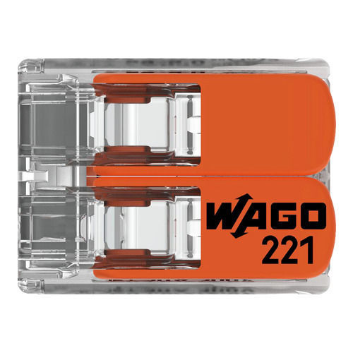 Wago Клема 2 Места 0,5-6mm 221-612 1 Брой