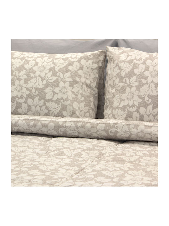 Lino Home Duvet Queen 220x240cm Gardenia Ecru