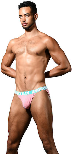 Andrew Christian Ανδρικό Εσώρουχο Jockstrap Ροζ