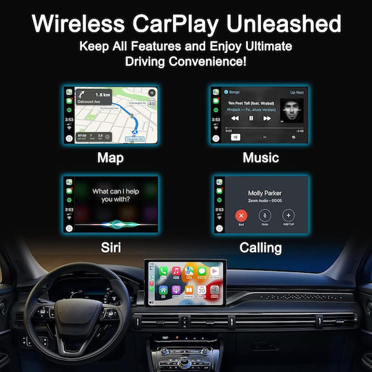 Wireless Android Auto Adapter 2 In 1 2024 Carplay Vichema Tech Compatible Ios Android Plug Play Online Upgrade Voice Assistant Models That Come Original Wired Carplay Mercedes Audi Bmw Ford Fiat Vw Mazda Hyundai Others