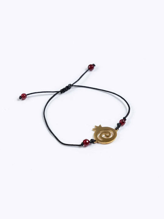 Cuoro Bracelet Lucky Charm Gold Plated