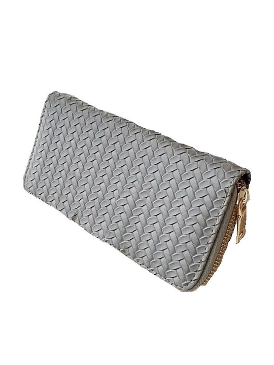 Large Women's Wallet Classic Gray