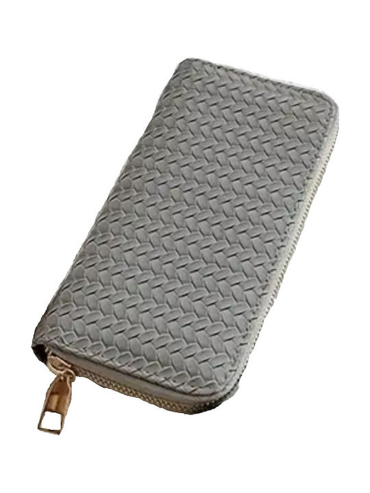 Large Women's Wallet Classic Gray