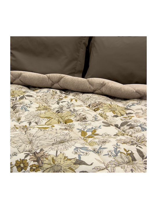 Lino Home Duvet Queen 220x240cm Amapola Multicolour 350 GSMGsm