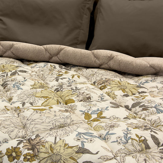 Lino Home Duvet Queen 220x240cm Amapola Multicolour 350 GSMGsm