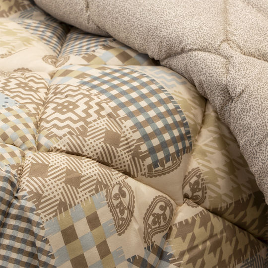 Lino Home Duvet Queen 220x240cm Tulipan Beige 350 GSMGsm