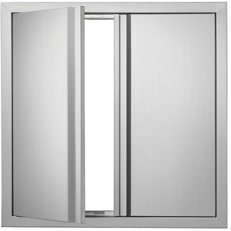 Vevor BBQ Door 610x610mm Stainless Steel Double Outdoor Kitchen Door Smabscjmys24y71ubv0