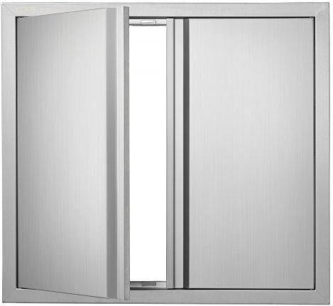 Πόρτα Bbq Vevor 660x610mm Ανοξείδωτη Διπλή Εξωτερική Πόρτα Κουζίνας Smabscjmys26r8yitv0