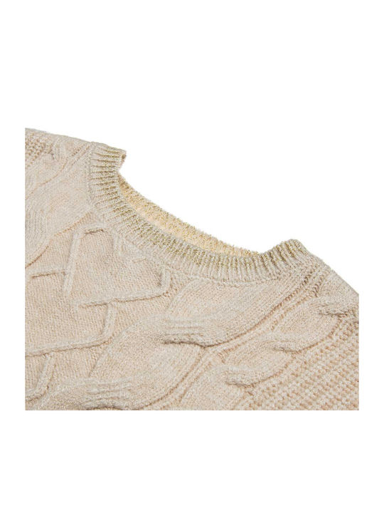 Kinderkleid Tüll Beige