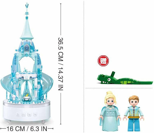 Sluban Конструктори Ice Castle Music Box за 8+ Години 420 Бройки