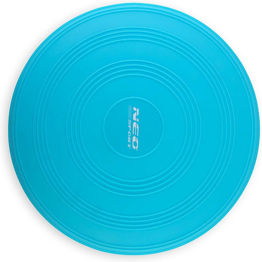 NEO Sport Μαξιλάρι Ισορροπίας Μπλε με Διάμετρο 33cm