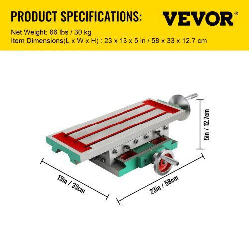 Vevor 170GZTM0000000001V0 Βάση Φρέζας