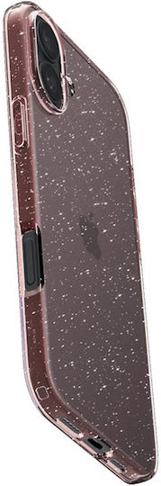 Spigen Liquid Crystal Glitter Back Cover Σιλικόνης Ροζ (iPhone 16)