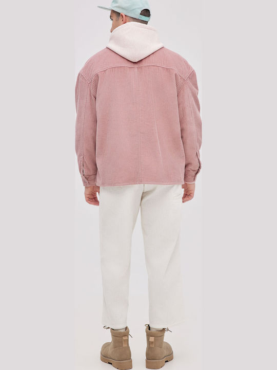 Long Sleeve Corduroy Overshirt in Wide Line Sapio Mílo