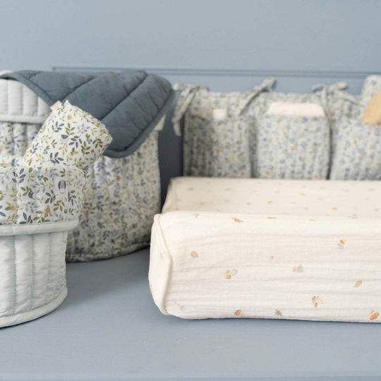 Little Dutch Changing Pad Cover Forest Treasures made of Fabric Forest Treasures