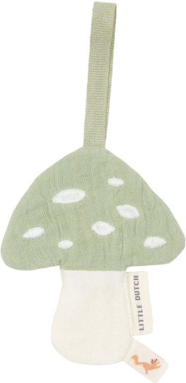 Little Dutch Babytuch Rassel Green