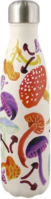 Chilly's Emma Bridgewater Bottle Thermos Stainless Steel BPA Free 500ml Wild Mushrooms