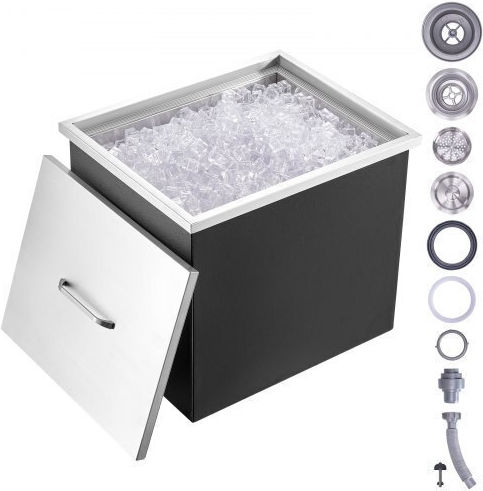 Vevor Aluminum Ice Bucket Container