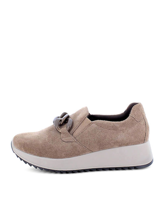 Дамски Loafers в Кафяв Цвят