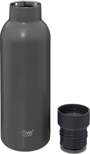 5Five Μπουκάλι Θερμός Ανοξείδωτο 450ml Iso