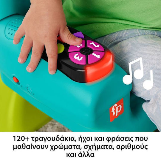 Fisher Price Babyspielzeug Bildungsstuhl mit Musik und Geräuschen für 12++ Monate