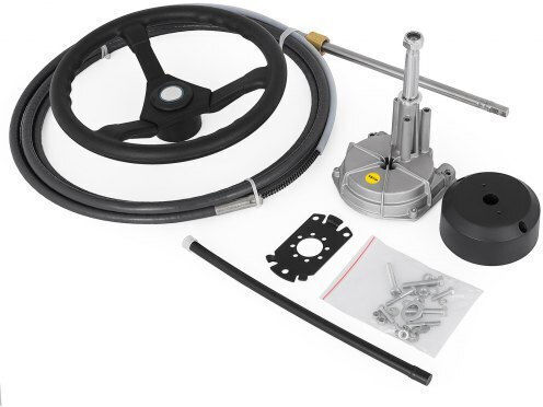 Vevor 16' Boat Steering System 13" Wheel Xwyyfxb16ycdfxp01v0