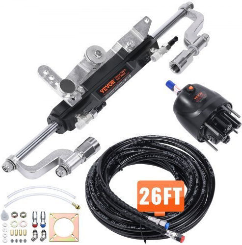 Vevor Hydraulic Steering Set for Boats 300hp Xwyyfxbdjtj37vr7hv0