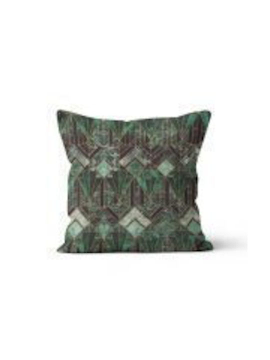 Beauty Home Sofa Cushion from 100% Cotton Green 40x40cm.