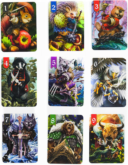 Muduko Tactical Card Game A Dispute Over Forest Gr0578