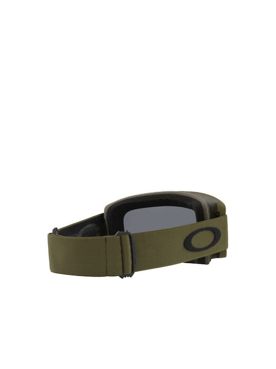Oakley Target Line S Mască de Schi & Snowboard pentru Adulți Gri cu Lentilă Gri Fumurie