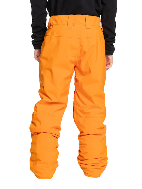 Quiksilver Snow Estate EQBTP03055-NZJ0 Παιδικό Παντελόνι Σκι & Snowboard Πορτοκαλί