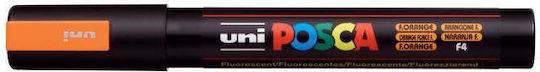 Uni-Ball Pc-5m Permanent Marker Fluo orange
