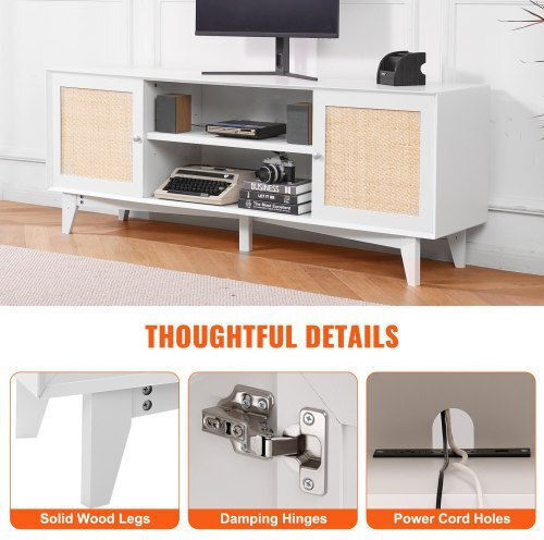 TV Stand White 167.7x39.7x63.6cm