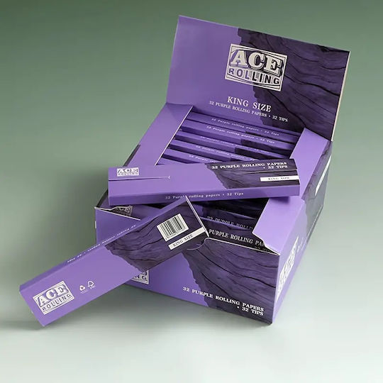 Panora Zigarettenpapier King Size mit Kegelspitzen 32 Blätter 1Stück