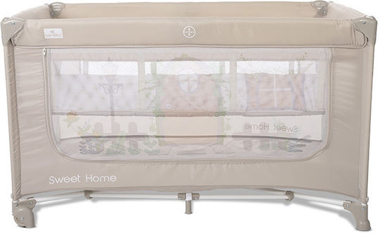 Lorelli Laufstall 2 Ebenen mit Matratze Beige 70x127cm