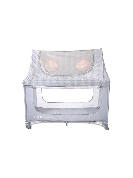 Lorelli Playpen 2 Levels with Mattress Gray 70x127cm