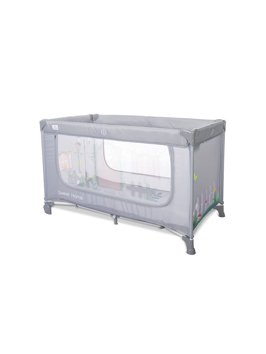 Lorelli Playpen 2 Levels with Mattress Gray 70x127cm