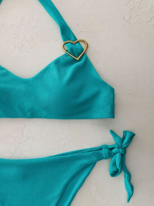 Gigi Set Bikini Μπουστάκι Τιρκουάζ