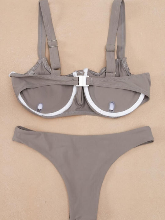 Gigi Bikini-Set Grau