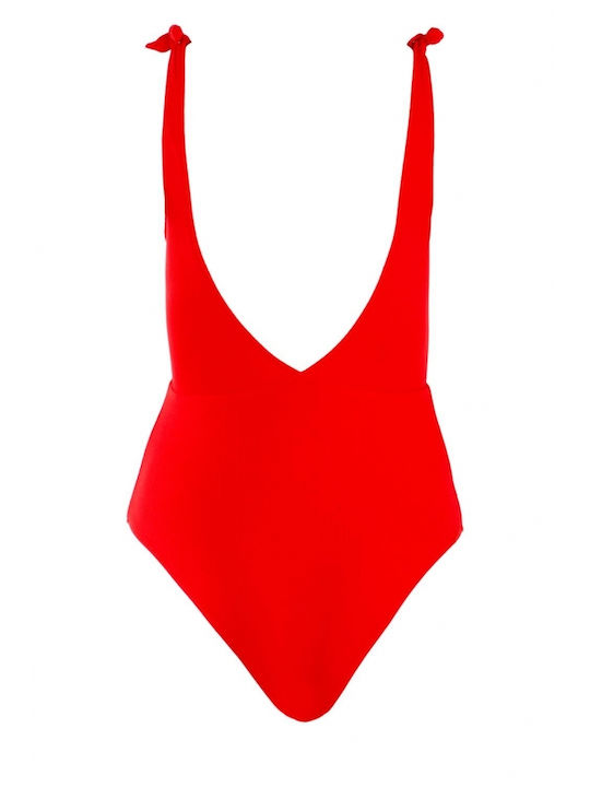 Luigi One-Piece Swimsuit RED