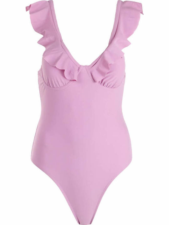 Gigi Costum De Baie Întreg Lila