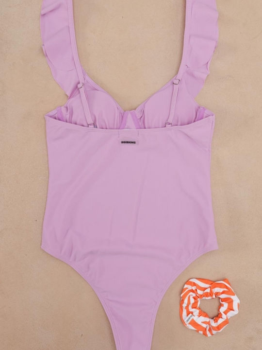 Gigi Costum De Baie Întreg Lila