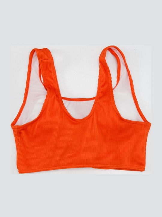 Gigi Bikini Μπουστάκι με Ενίσχυση Πορτοκαλί