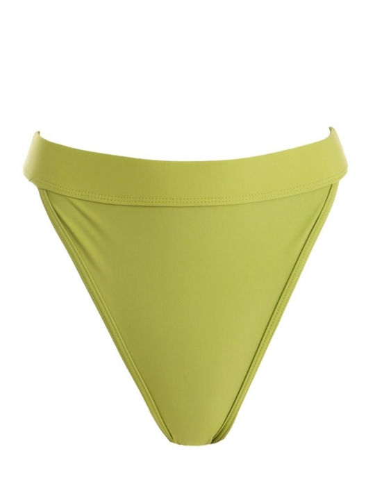 Gigi Bikini Slip High Waist Light green