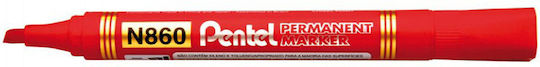 Pentel Marker Permanent 4.5mm Roșu