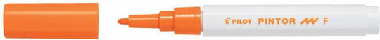 Pilot Pintor F Ανεξίτηλος Μαρκαδόρος Πορτοκαλί 2.8mm