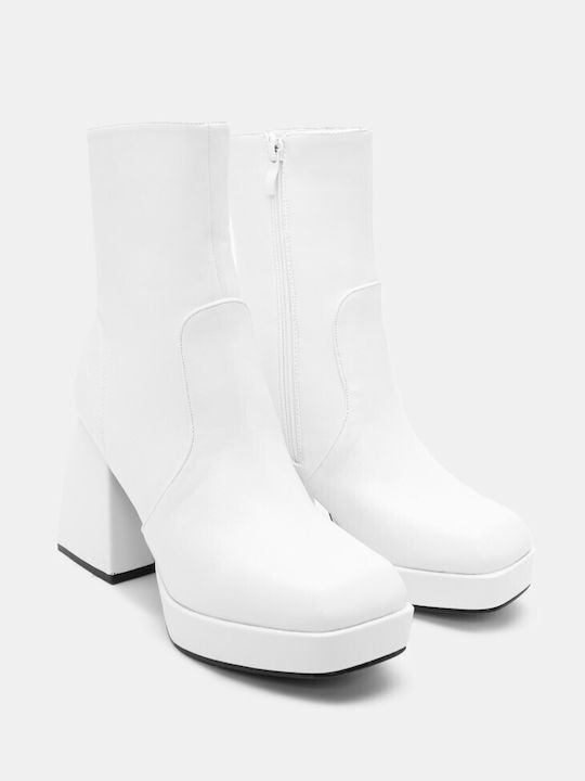 Luigi Ankle Boots White 4440404