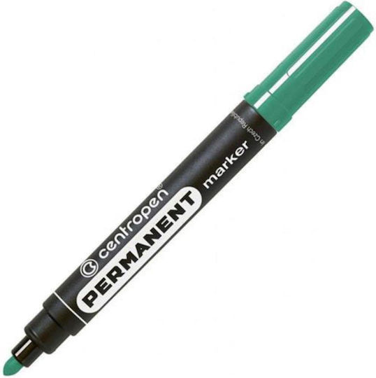 Centropen Permanent Marker 2.5mm Green