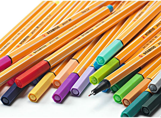 Stabilo 88 Design Markers 0.4mm Multicolour 20pcs